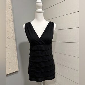 Max Studio Black Shirt with layers